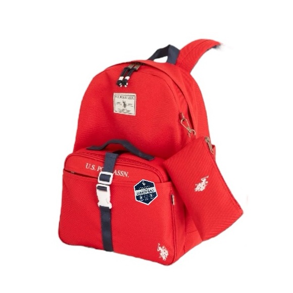 U.S. Polo Assn. Backpack, Lunch Tote and Pouch - Picture 6 of 9